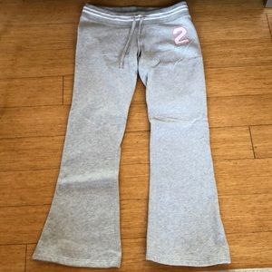 Abercrombie vintage varsity sweat pants! Medium